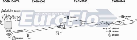 EuroFlo VLAST18 1025A - Система випуску ОГ avtolavka.club