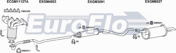 EuroFlo VLAST18 1025C - Система випуску ОГ avtolavka.club