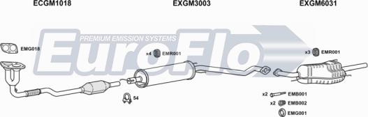 EuroFlo VLAST18 2004 - Система випуску ОГ avtolavka.club