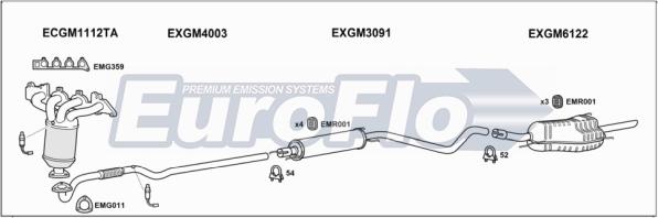 EuroFlo VLAST18 2011B - Система випуску ОГ avtolavka.club