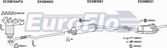 EuroFlo VLAST18 2011A - Система випуску ОГ avtolavka.club