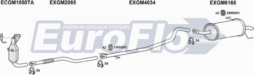 EuroFlo VLAST13D 1001A - Система випуску ОГ avtolavka.club