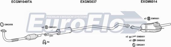 EuroFlo VLAST17D 7015D - Система випуску ОГ avtolavka.club