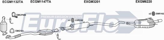 EuroFlo VLAST20 5015B - Система випуску ОГ avtolavka.club