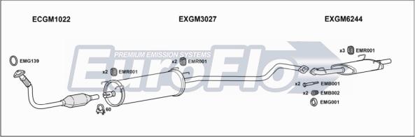 EuroFlo VLAST20D 1001 - Система випуску ОГ avtolavka.club