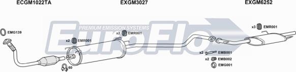 EuroFlo VLAST20D 7004A - Система випуску ОГ avtolavka.club