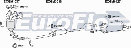 EuroFlo VLCOR10 1004B - Система випуску ОГ avtolavka.club