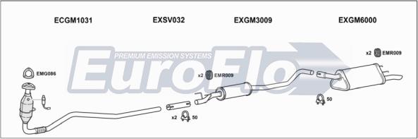 EuroFlo VLCOR12 1008 - Система випуску ОГ avtolavka.club