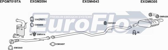 EuroFlo VLINS20D 1004C - Система випуску ОГ avtolavka.club