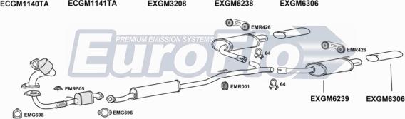 EuroFlo VLINS28 2004 - Система випуску ОГ avtolavka.club