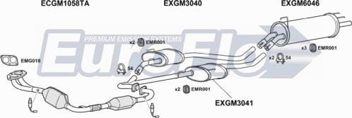 EuroFlo VLOME22 3001B - Система випуску ОГ avtolavka.club