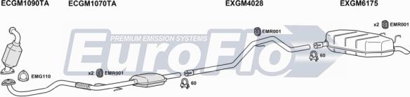 EuroFlo VLVEC19D 3001B - Система випуску ОГ avtolavka.club