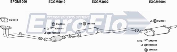 EuroFlo VLVEC16 2004C - Система випуску ОГ avtolavka.club