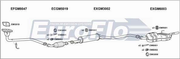 EuroFlo VLVEC18 2001H - Система випуску ОГ avtolavka.club