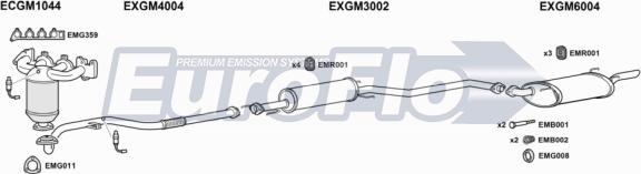 EuroFlo VLVEC18 2008A - Система випуску ОГ avtolavka.club