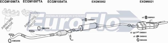 EuroFlo VLVEC26 1001B - Система випуску ОГ avtolavka.club