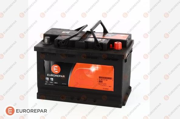 EUROREPAR 1648431780 - Стартерна акумуляторна батарея, АКБ avtolavka.club