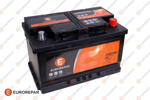 EUROREPAR 1609232980 - Стартерна акумуляторна батарея, АКБ avtolavka.club