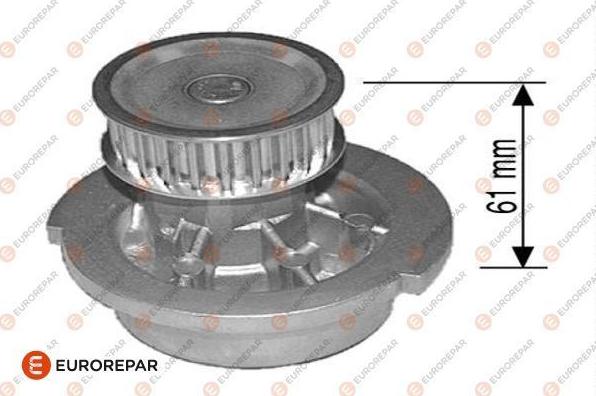 EUROREPAR 1623101080 - Водяний насос avtolavka.club