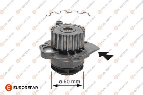 EUROREPAR 1623103680 - Водяний насос avtolavka.club