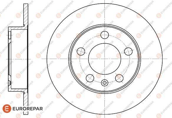 EUROREPAR 1618874180 - Гальмівний диск avtolavka.club