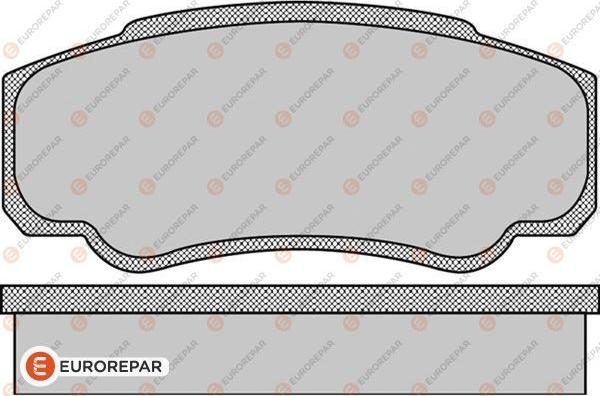 EUROREPAR 1617281780 - Гальмівні колодки, дискові гальма avtolavka.club