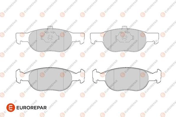 EUROREPAR 1686268780 - Гальмівні колодки, дискові гальма avtolavka.club