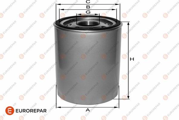 EUROREPAR 1682274280 - Масляний фільтр avtolavka.club