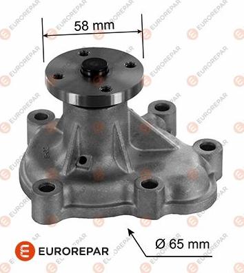 EUROREPAR 1637177580 - Водяний насос avtolavka.club