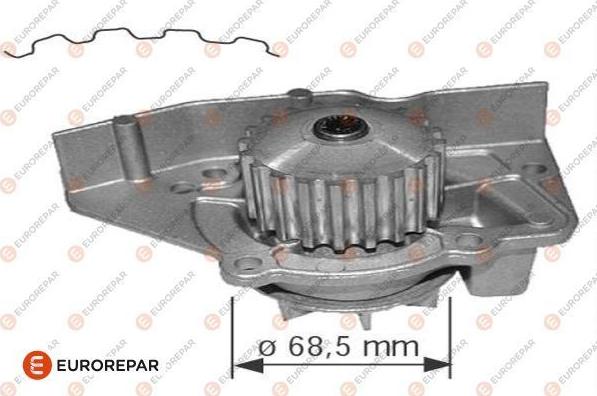 EUROREPAR 1623097980 - Водяний насос avtolavka.club