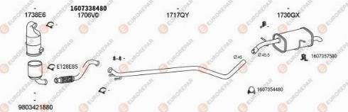 EUROREPAR 100599 - Система випуску ОГ avtolavka.club
