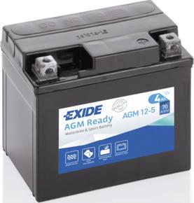 Exide AGM12-5 - Стартерна акумуляторна батарея, АКБ avtolavka.club