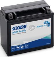 Exide AGM12-19.1 - Стартерна акумуляторна батарея, АКБ avtolavka.club