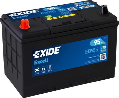 Exide EB955 - Стартерна акумуляторна батарея, АКБ avtolavka.club