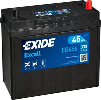 Exide EB456 - Стартерна акумуляторна батарея, АКБ avtolavka.club