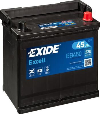 Exide EB450 - Стартерна акумуляторна батарея, АКБ avtolavka.club