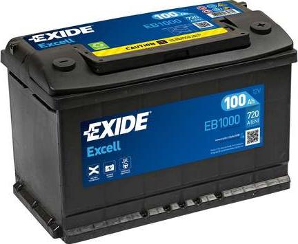 Exide EB1000 - Стартерна акумуляторна батарея, АКБ avtolavka.club