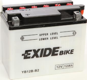 Exide EB12B-B2 - Стартерна акумуляторна батарея, АКБ avtolavka.club