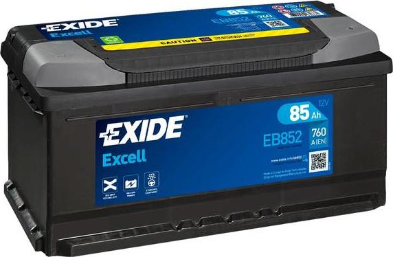 Exide EB852 - Стартерна акумуляторна батарея, АКБ avtolavka.club