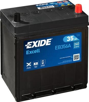 Exide EB356A - Стартерна акумуляторна батарея, АКБ avtolavka.club