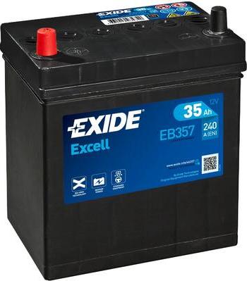 Exide EB357 - Стартерна акумуляторна батарея, АКБ avtolavka.club