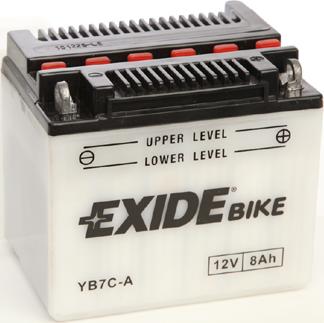 Exide EB7C-A - Стартерна акумуляторна батарея, АКБ avtolavka.club
