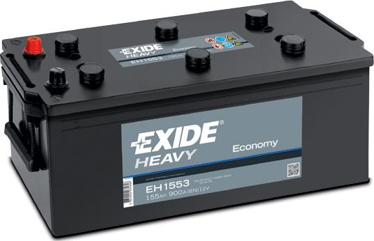 Exide EH1553 - Стартерна акумуляторна батарея, АКБ avtolavka.club