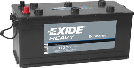 Exide EH1206 - Стартерна акумуляторна батарея, АКБ avtolavka.club