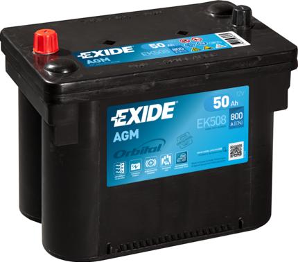 Exide EK508 - Стартерна акумуляторна батарея, АКБ avtolavka.club
