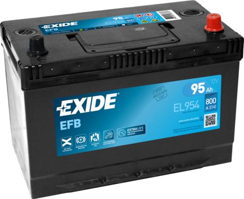 Exide EL954 - Стартерна акумуляторна батарея, АКБ avtolavka.club