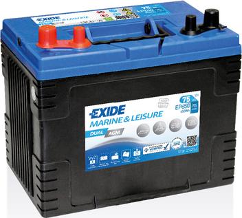 Exide EP650 - Стартерна акумуляторна батарея, АКБ avtolavka.club