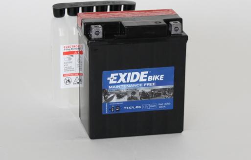 Exide ETX7L-BS - Стартерна акумуляторна батарея, АКБ avtolavka.club