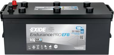 Exide EX1803 - Стартерна акумуляторна батарея, АКБ avtolavka.club