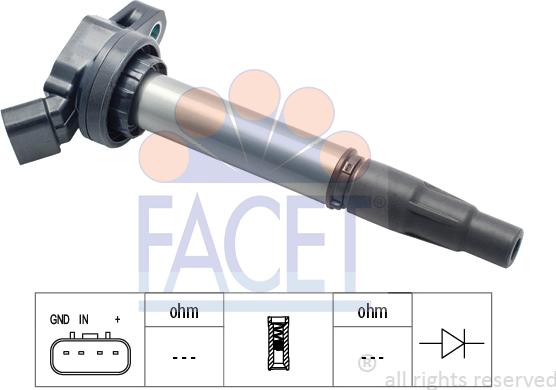 FACET 9.6436 - Котушка запалювання avtolavka.club